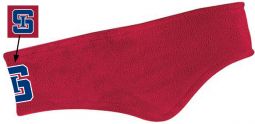 Stretch Fleece Headband, Red